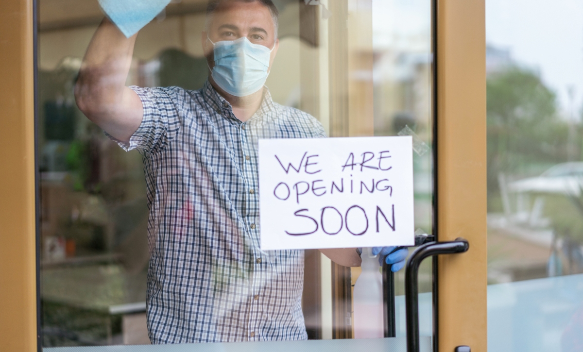 Welcome your customers safely, with REDO® Surface Disinfection